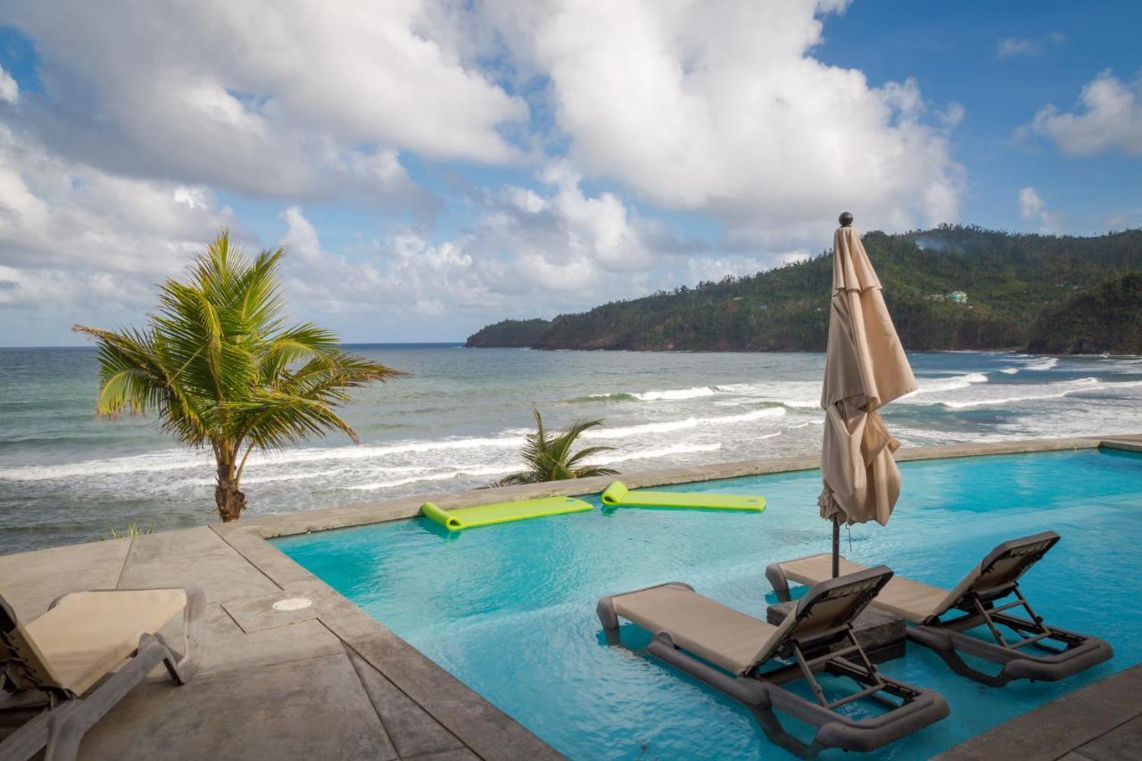 Pagua Bay House - Oceanfront Cabana'S Marigot Exterior photo
